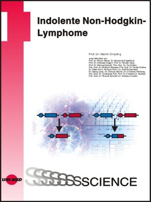 cover image of Indolente Non-Hodgkin-Lymphome